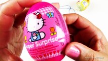 Barbie, Hello Kitty, Phineas and Ferb Surprise Eggs Unboxing Unwrapping