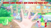 Peppa Pig Pocoyo Masquerade Finger Family Nursery Rhymes Lyrics