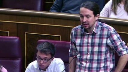 Rifirrafe entre Pablo Iglesias y Mariano Rajoy