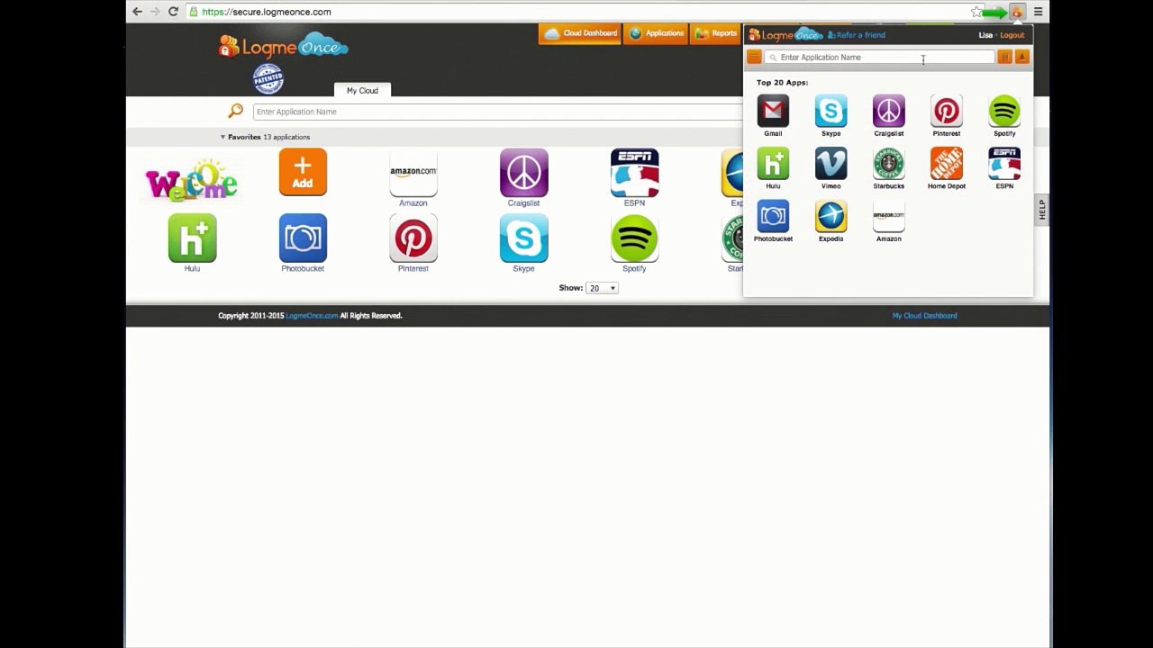LogmeOnce -  Best Free Password Manager
