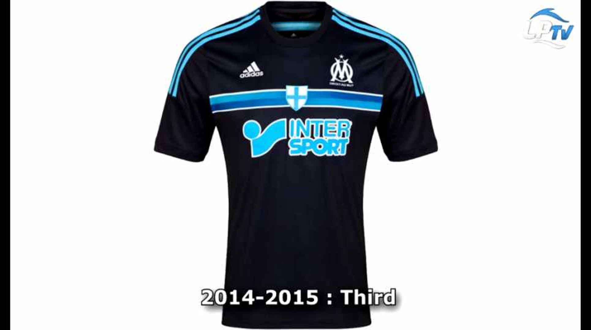 Intersport 2012-2017 : les maillots de l'OM - Vidéo Dailymotion