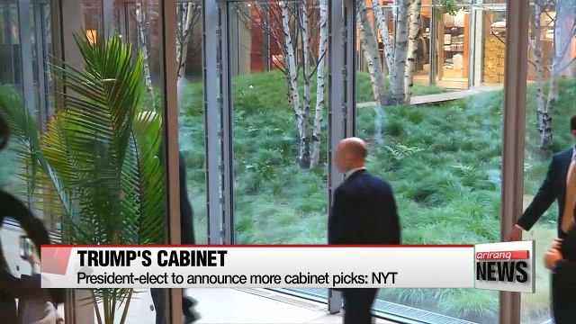 Trump to announce more cabinet picks