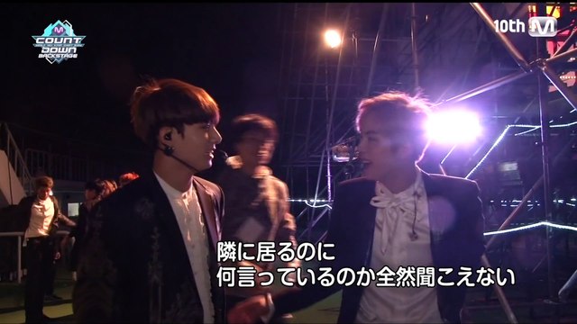防弾少年団 (BTS) 엠카운트다운 in 제주 Backstage 161027