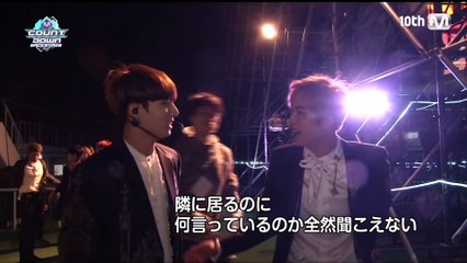 防弾少年団 (BTS) 엠카운트다운 in 제주 Backstage 161027