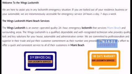 Commercial Locksmith Miami Beach | Call Now (786) 437-0712
