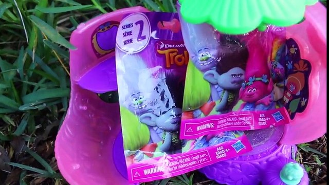 TROLLS WEDDING Poppy Branch GET MARRIED Doll Parody + BABY GIRL POPPY Surprise Baby Troll Toys