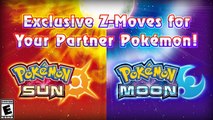 Exclusive Starter Pokémon Z-Moves and More Ultra Beasts Coming to Pokémon Sun and Pokémon Moon!