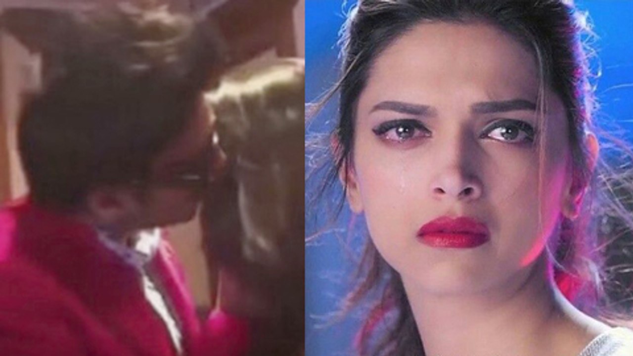 SHOCKING! Ranveer Singh KISSES Mystery Woman, N...