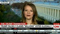 TRUMP FALSELY CLAIMS ''MILLION'' VOTED ILLEGALLY ON CNN Breaking News