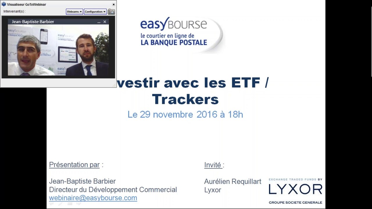 Investir avec les Trackers ETF