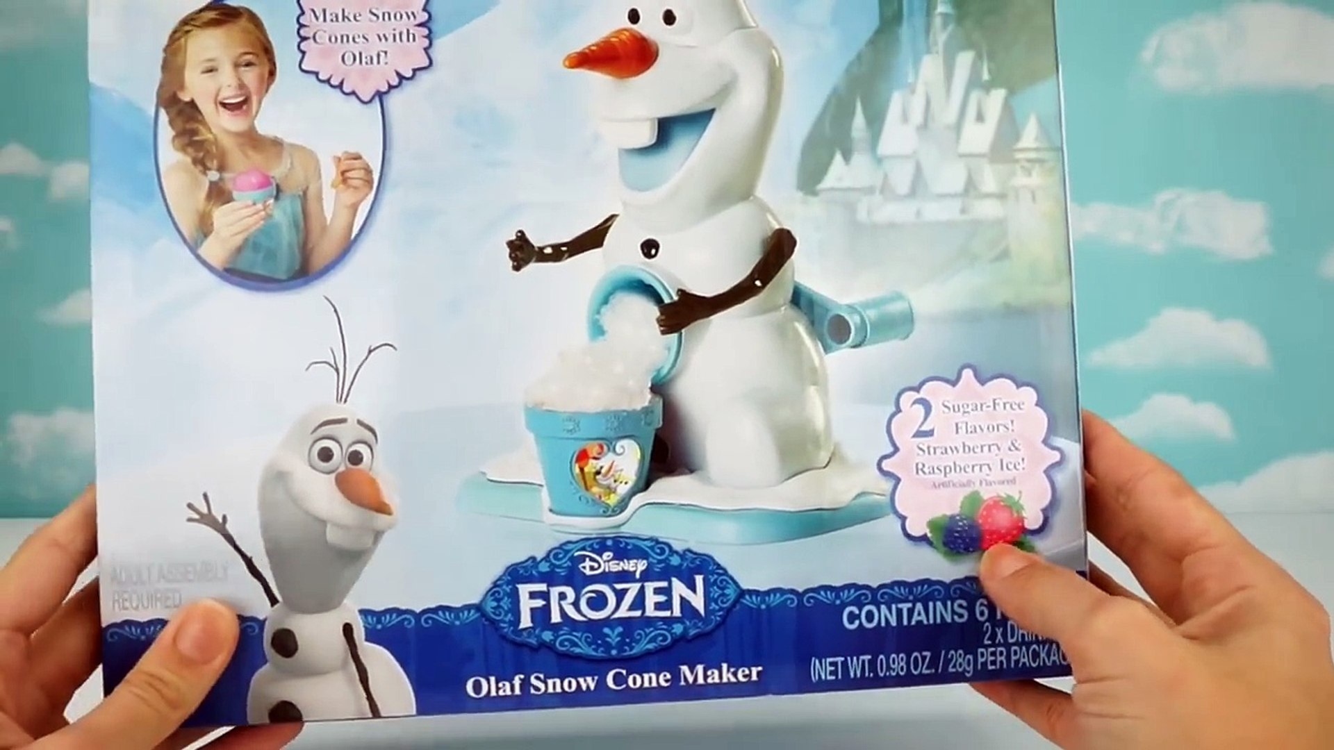 Maquina de Helados Frozen - Juguetes de Frozen Raspados Nieves -  Dailymotion Video
