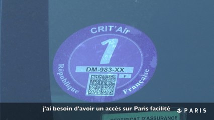 La Préfecture de Police présente Crit'Air aux automobilistes, place de la Nation
