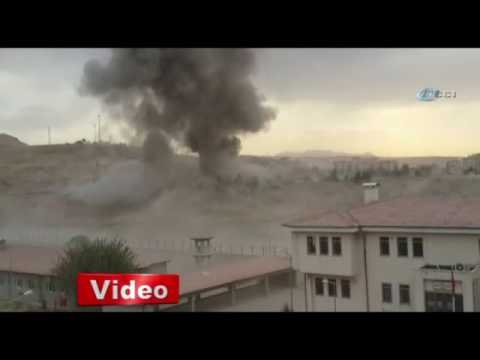 Cizre Emniyet Müdürlüğü binasına bombalı saldırı