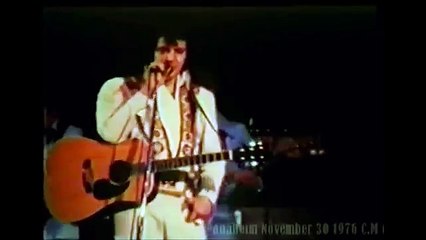 Elvis Presley,  performed Anaheim C.A November 30, 1976