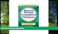 READ THE NEW BOOK Merriam-Webster s Geographical Dictionary  BOOOK ONLINE