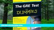 Price The GRE Test For Dummies (For Dummies (Lifestyles Paperback)) Suzee Vlk On Audio