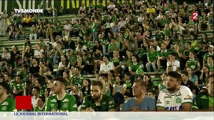 Crash d'avion en Colombie - la planète foot en deuil