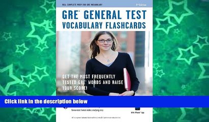 Pre Order GRE Vocabulary Flashcard Book (GRE Test Preparation) Editors of REA mp3