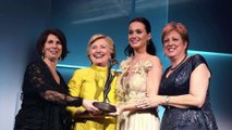 Hillary Clinton surprises Katy Perry at UNICEF Gala