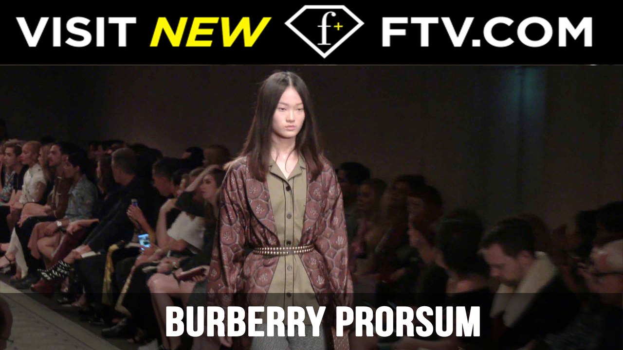 Burberry Prorsum - London Trends | FTV.com