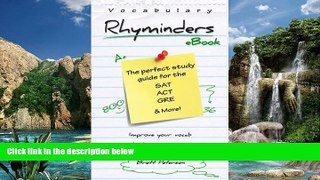 Buy Brett Peterson Vocabulary Rhyminders: Vocabulary Word Study Guide for the SAT, ACT, GRE