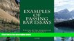 Online CaliforniaBarHelp books Examples Of Passing Bar Essays: 9 dollars 99 cents! Borrowing Also