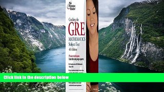Online  Cracking the GRE Math Subject Test (4th, 11) by Review, Princeton [Paperback (2010)]