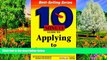 Online Ellen Lichtenstein Arco 10 Minute Guide to Applying to Grad School (10 Minute Guides) Full