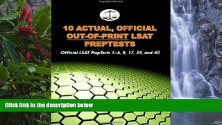 Buy Morley Tatro 10 Actual, Official Out-of-Print LSAT PrepTests: Official LSAT PrepTests 1-6, 8,