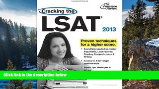 Online Princeton Review Cracking the LSAT, 2013 Edition (Graduate School Test Preparation) Full