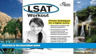Buy Princeton Review LSAT Workout (Graduate School Test Preparation) Full Book Download