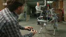 Dört bacaklı arama kurtarma robotu