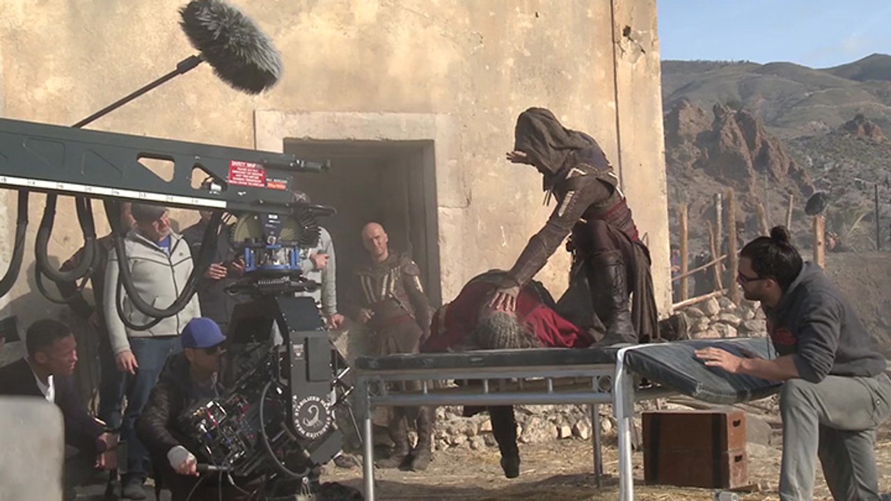 Une journée dans la peau d'un cascadeur du film "Assassin's Creed"