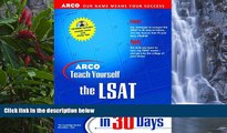 Buy Thomas H. Martinson Arco Teach Yourself Lsat in 30 Days (Arcos Teach Yourself in 24 Hours