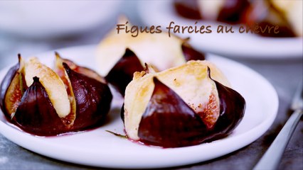 Recette des figues farcies au chèvre