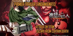 Primer Trailer de Attack on Titan: Escape From Certain Death. El nuevo juego para Nintendo 3DS