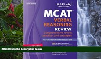 Buy  Kaplan MCAT Verbal Reasoning Review Notes (Kaplan Mcat Verbal Reasoning and Writing Review)