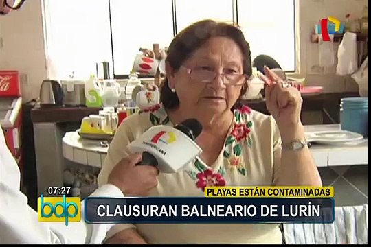 Clausuran balneario en Lurín: playas están contaminadas por desagüe