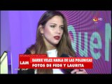 Pronto.com.ar Barbie Vélez habla sobre Fede y Laurita