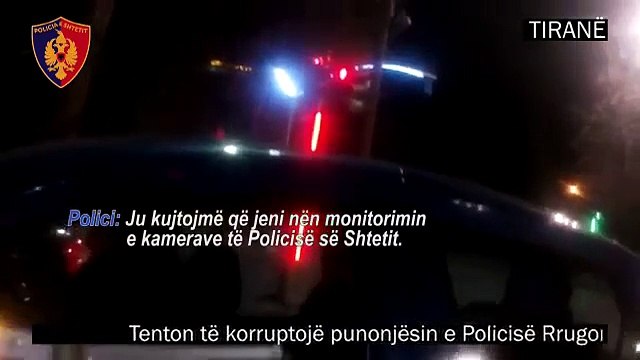 Shoferi i dehur i jep Policit të Rrugores 2 mijë lekë, por ja çfarë i ndodh