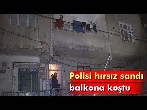 Evine Operasyon Yapılan Şahsın İmdat Polis Diye Bağırması