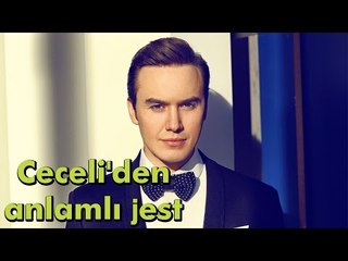 Mustafa Ceceli'den Alkışlanacak Hareket