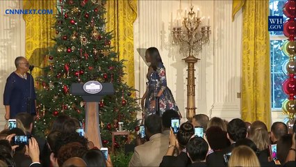 White House  2016 Holiday Decorations