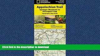 FAVORIT BOOK Appalachian Trail, Springer Mountain to Davenport Gap [Georgia, North Carolina,