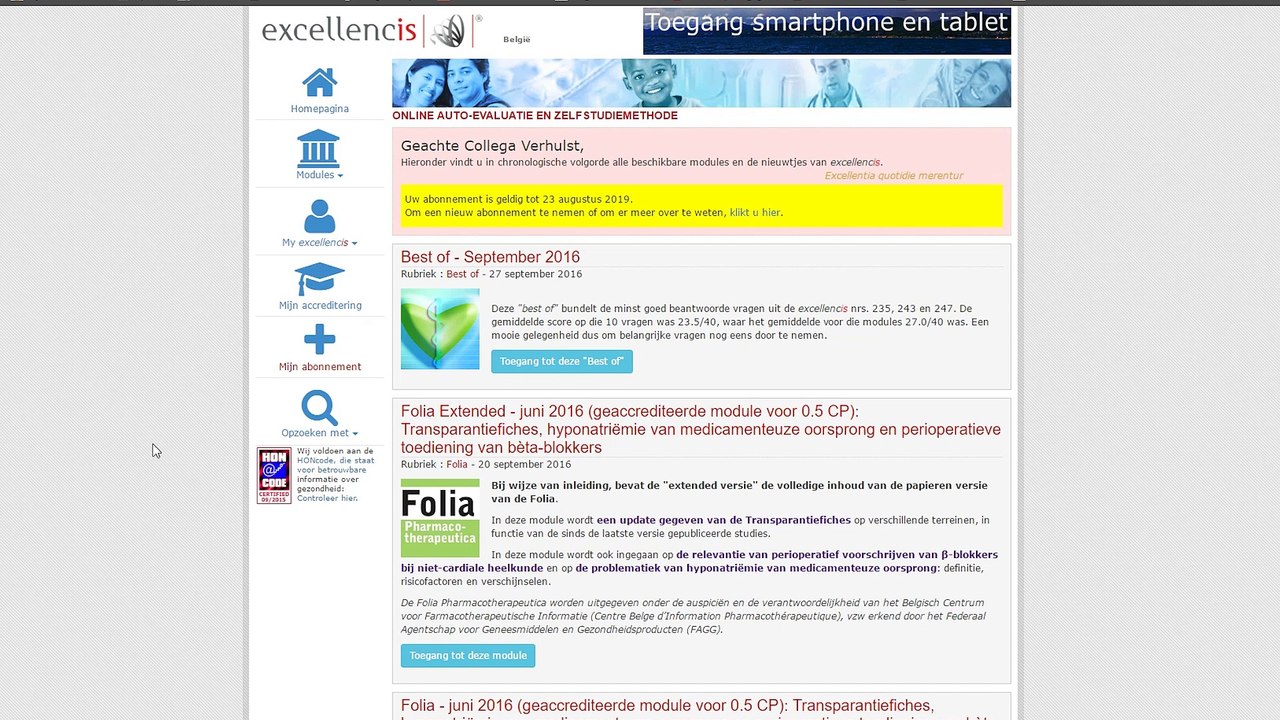 Dr. Ziant, ontwerper van excellencis, beschrijft de functie "Opzoeken met excellencis"