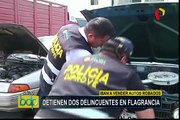 Huaycán: Policía recupera autos robados y detiene a dos sujetos