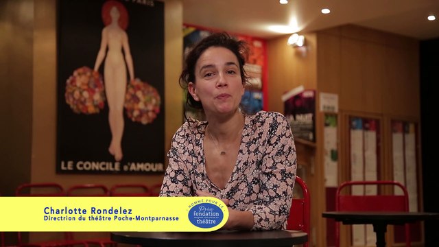 Charlotte Rondelez, co-directrice du théâtre de Poche-Montparnasse