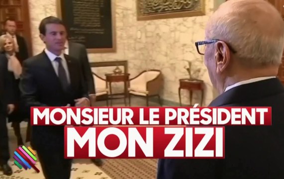 Quand Manuel Valls appelle le président tunisien Monsieur zizi