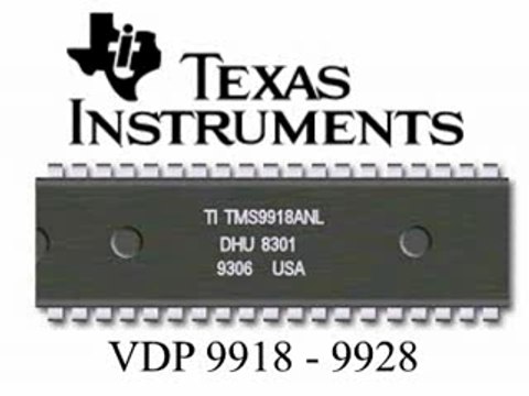 sprites et caractères pour TMS9918 et TMS9928