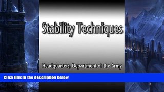 Pre Order Stability Techniques Department of Defense mp3